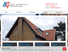 Tablet Screenshot of bennygreve.dk
